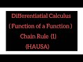 Differentiation Using Chain Rule Da Hausa 1