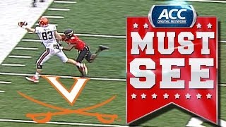 ACC Must See Moment | Virginia's Jake McGee Makes Incredible One Handed Catch | ACCDigitalNetwork