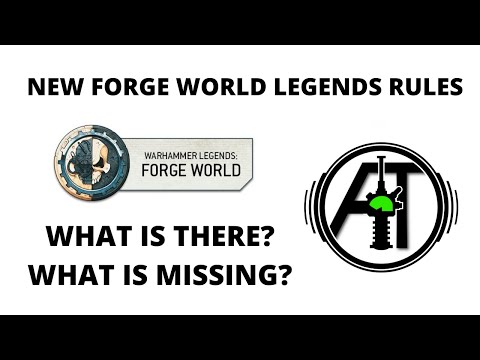 New Forge World Legends Rules Revealed - What is There? and What is Missing?