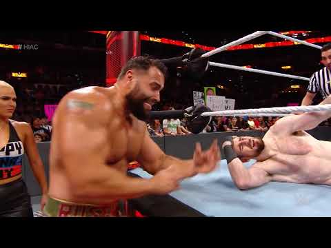 WWE Hell in a Cell 2018 - The New Day vs Rusev & Aidan English