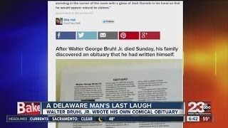 Delaware grandpa's obituary goes viral