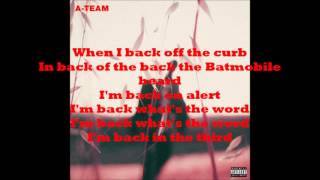 Travis Scott - A-Team (with lyrics on screen)