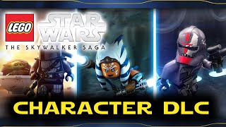 DLC CHARACTER Packs in LEGO STAR WARS: THE SKYWALKER SAGA
