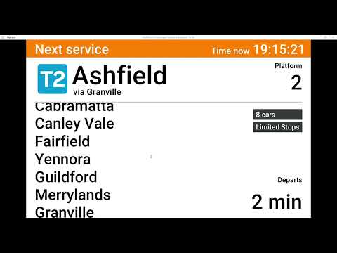 Vlog 88: T2 Inner West & Leppington Line- Leppington to Ashfield via Granville