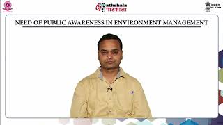 Public Awareness for Environmental Management- Need, Scope and Importance