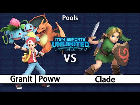 TGM eSports Unlimited - Pools - Granit | Poww (Pokemon Trainer) vs. Clade (Young Link)