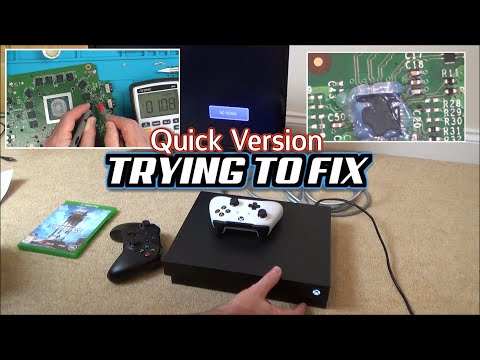 Trying to FIX: Faulty Xbox One X No Display ( QUICK VERSION )