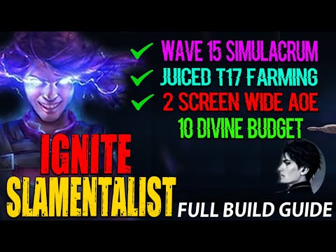 Divine Shield Ignite Slamentalist - The Tankiest Budget Build I've Ever Played - 3.27 Full Guide