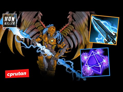 HoN Valkyrie NULLFIRE BLADE with GEOMETER'S BANE