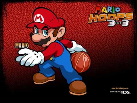 Mario Hoops 3 on 3 Music - Mario Stadium / Glare Desert [Game]
