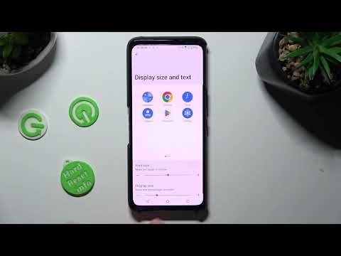 How to Increase/Decrease the System Font Size on ASUS ROG Phone 7
