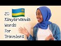 Basic Kinyarwanda words+phrases for TRAVELERS