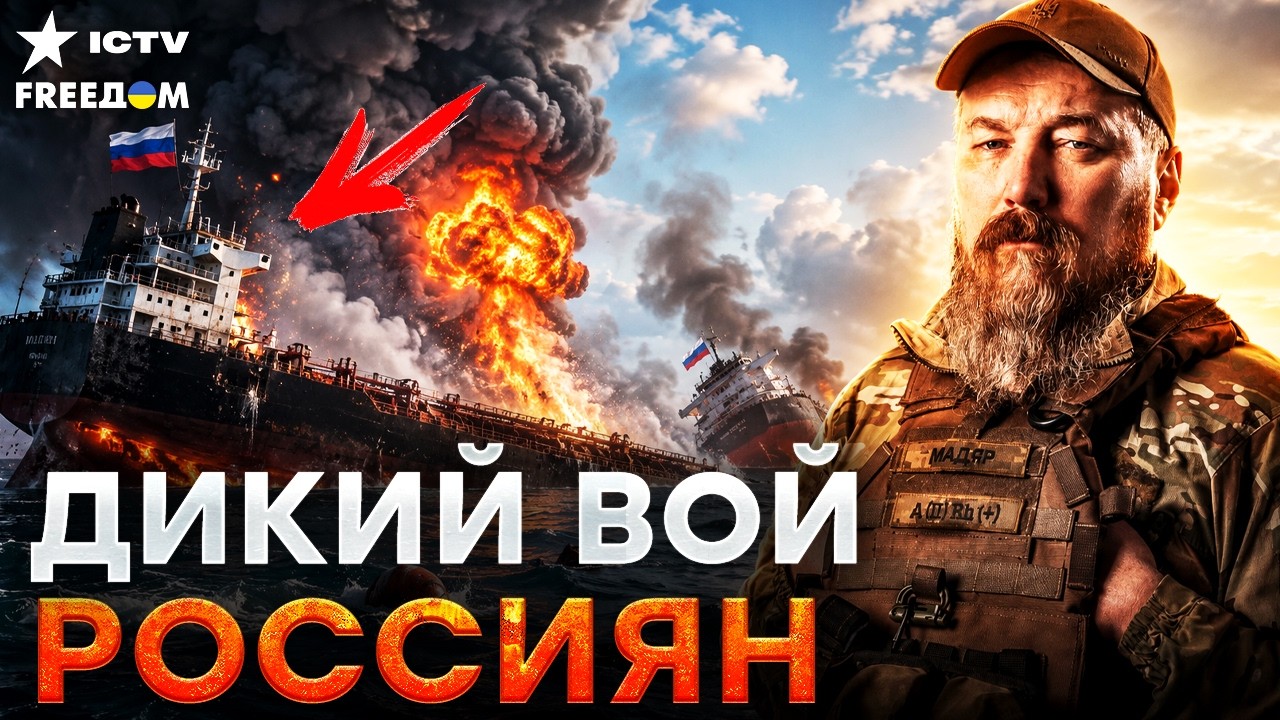 🔥 РОССИИ ХАНА! Теневой флот Путина топят СОТНЯМИ! Черное и Азовское море зав