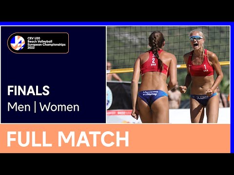 Full Match | CEV U20 Beach Volleyball European Championships | Finals