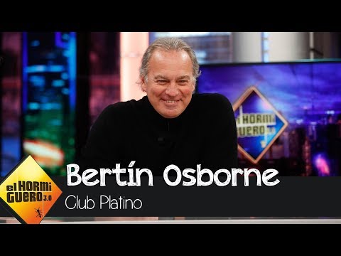 Bertín Osborne se convierte en invitado del club Platino - El Hormiguero 3.0