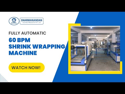 Automatic Water Bottle Shrink Wrapping Machine