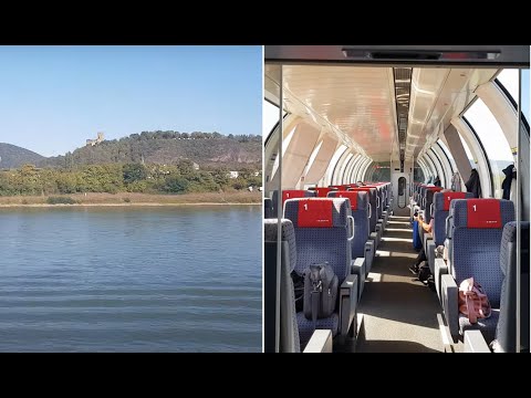 Train ride Germany: From Hamburg to Mainz along the Rhine Valley