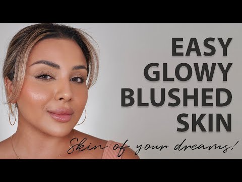 EASY GLOWY BLUSH MAKEUP TUTORIAL | NINA UBHI