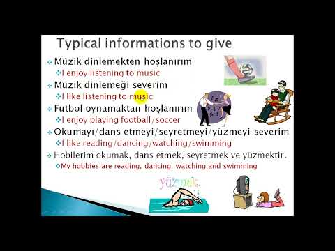 Learn Turkish-Introduce yourself in Turkish