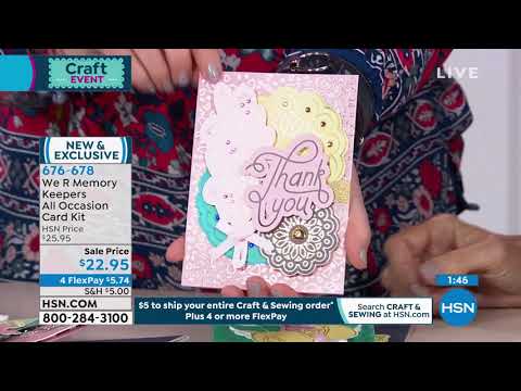 We R Memory Keepers All Occasion Card Kit