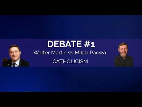 Walter Martin vs Mitchell | Catholicism Debate