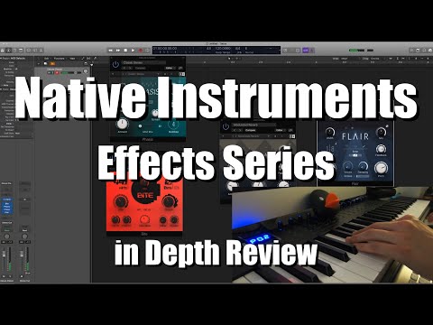 [로직강좌] 사운드를 더 다채롭게 꾸며주는 Native Instruments Effects Series 리뷰 Dirt Choral Bite Phasis Freak Flair