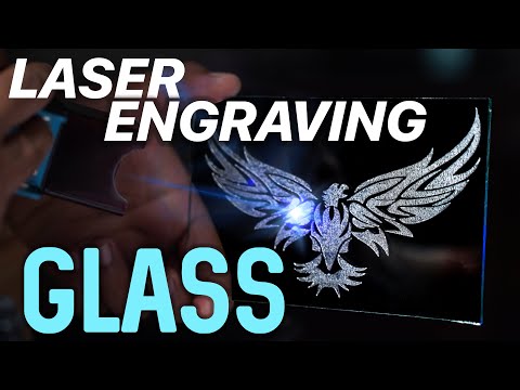 Learn How to Laser Engrave Glass like a Pro using a...