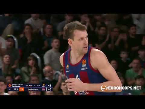 Barcelona - Baskonia 89-85: Jan Vesely (23pts, 8/11 2FG, 28 PIR) 🎯