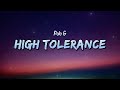 Polo G High Tolerance Lyrics