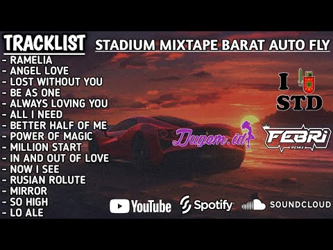 1 HOURS | DJ STADIUM BREAKBEAT RAMELIA X AN ANGEL LOVE BARAT MIXTAPE NEW 2025 BY DJ FEBRI