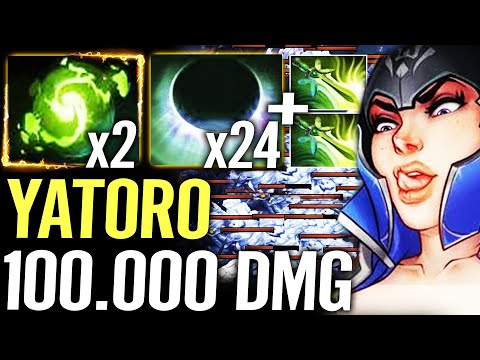 🔥 YATORO Luna Refresher Orb — 100.000 Damage 24x Lucent Beam WTF Hard Game Carry Dota 2 Pro