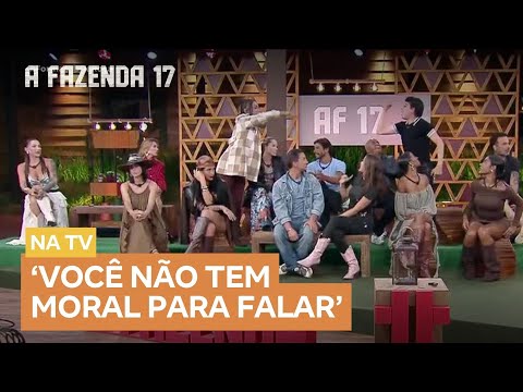 Dudu chama Yoná de 'traidora' na votação ao vivo | A Fazenda 17