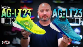 Lacoste AG LT 23 Ultra and Lite Tennis Shoes