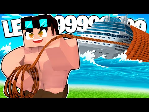 SOLLEVO IL PESO LIVELLO 999.999.999 SU MINECRAFT!!