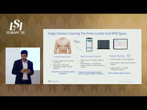 Srinivasan Murali, SmartCardia - Real-Time Cardiac Monitoring | LSI Europe '25