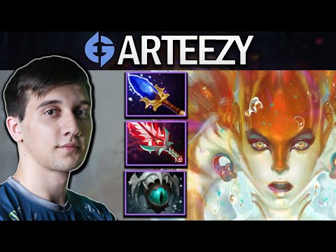 EG.ARTEEZY NAGA SIREN WITH 1000 GPM & AGHANIMS - DOTA 2 7.30 GAMEPLAY