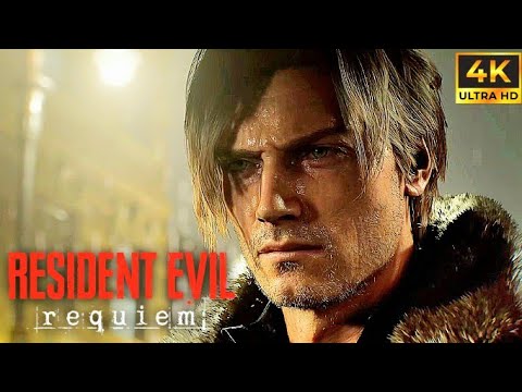 RESIDENT EVIL 9 REQUIEM - All Leon S. Kennedy Cutscenes | FULL GAME MOVIE (4K)