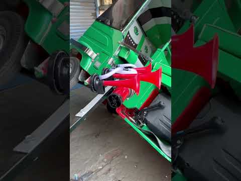 Installed 🔊air horn 🔊  call 📞 8160188343 #rikshaw #trending #airhorn #modification #bharuch