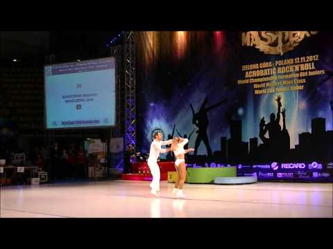 MANDORINO Maurizio - MANDORINO Jade Akrobatik World Masters Zielona Gora 17.10.2012 Rock´n´Roll