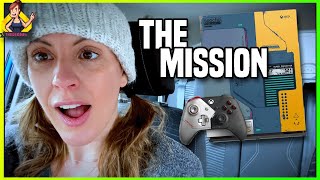 My Xbox One X MISSION! And she is a beauty!!