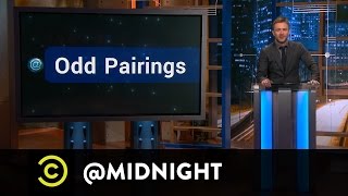 The Cast of "The Odd Couple" - Odd Pairings -  @midnight with Chris Hardwick