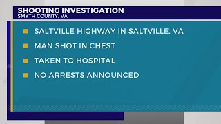 Sheriff: Man found shot in chest in Smyth County