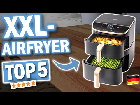 Die 5 besten XXL Heißluftfritteusen 2026 | Top-5 Heißluftfritteusen im Vergleich