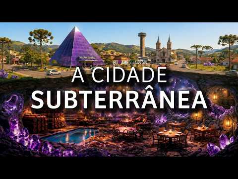 A Cidade DENTRO DA ROCHA no Brasil (você não vai acreditar!) | Ametista do Sul, documentário