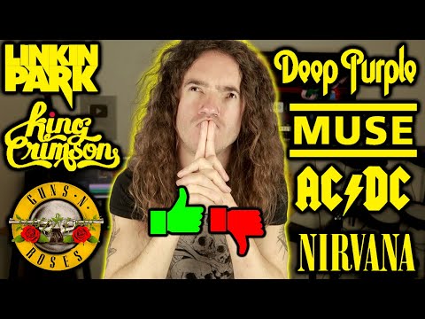 The BEST And WORST Thing About Each Of These 30 Iconic ROCK Bands