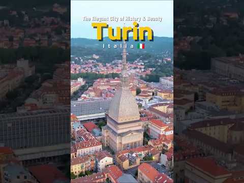 🇮🇹 Turin, Italy: The Elegant City of History and Beauty #travel #italy #torino #turin #oldtown