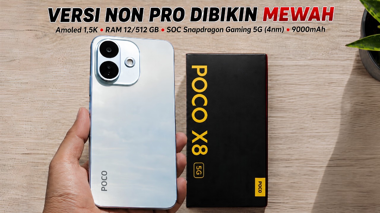 GOKIL MAKIN GACOR‼️POCO X8 5G BAWA BANYAK PENINGKATAN BESAR