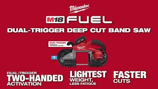 Milwaukee M18 FUEL™ Dual Trigger Deep Cut Band Saw