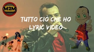 883: Tutto ciò che ho (Lyric Video)