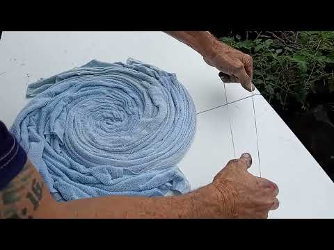 Diy How to tiedye Beach Towel you love Jesus if you watch this video 5-31-25